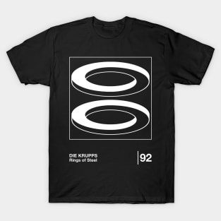 Die Krupps / Minimalist Graphic Fan Artwork Design T-Shirt